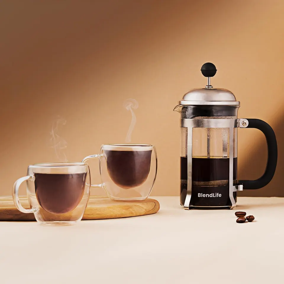 BlendLife French Press Coffee Maker (600ML) · thumbnail 2