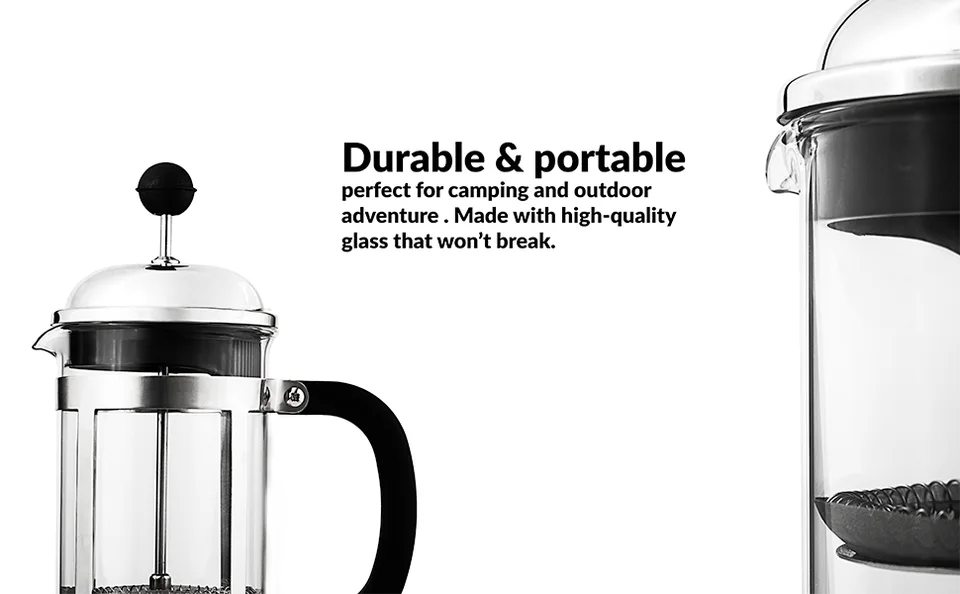 BlendLife French Press Coffee Maker (600ML) — feature image 1