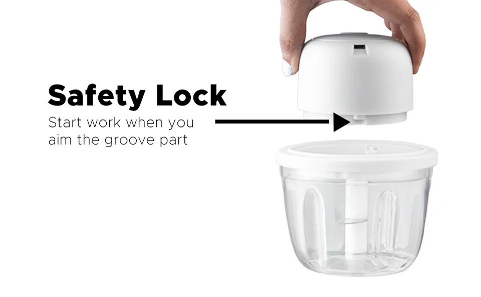 BlendLife Mini Electric Chopper (350ml) — feature image 5
