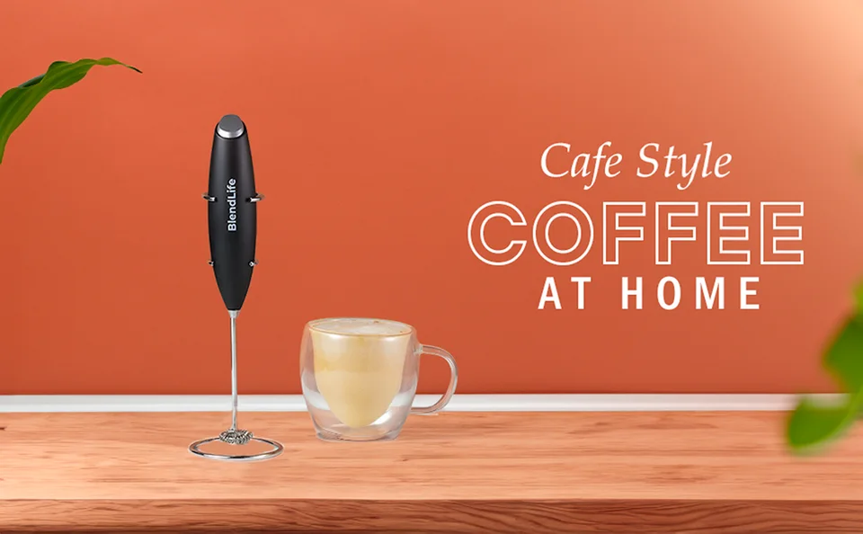 BlendLife Handheld Milk Frother - Black — feature image 4