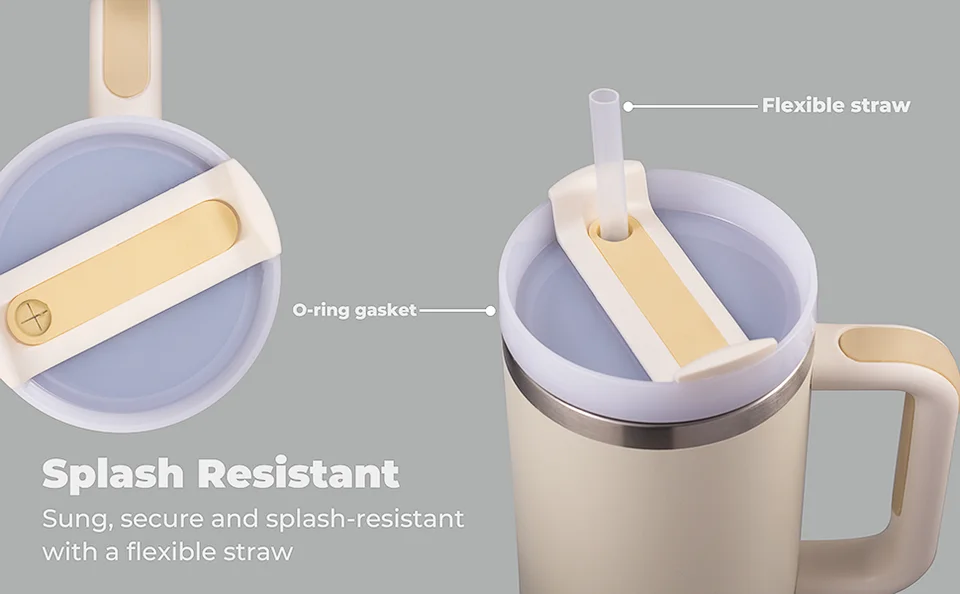 BlendLife Premium Vacuum Tumbler (1200ml) with Handle & Straw — feature image 2