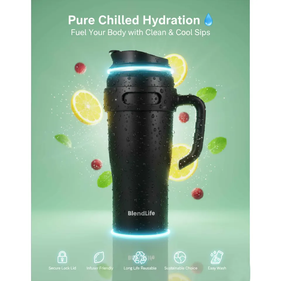 BlendLife Tumbler 1.2L · V2 Design · thumbnail 6